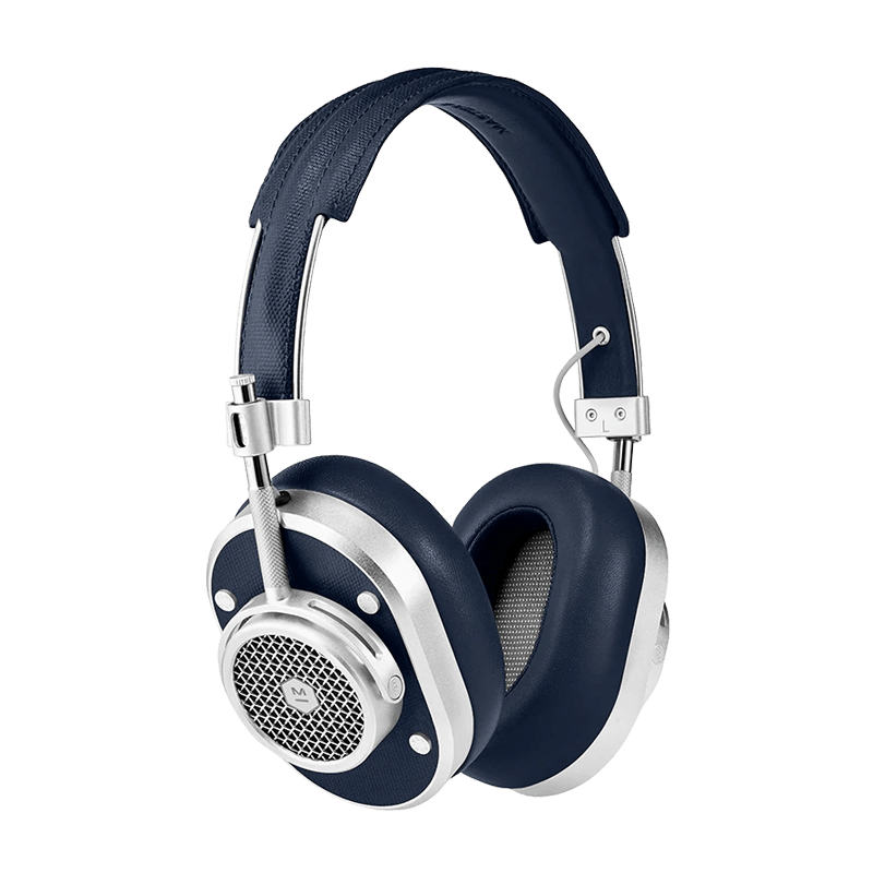 MH40 Wireless (Silver Metal / Navy Coated Canvas)