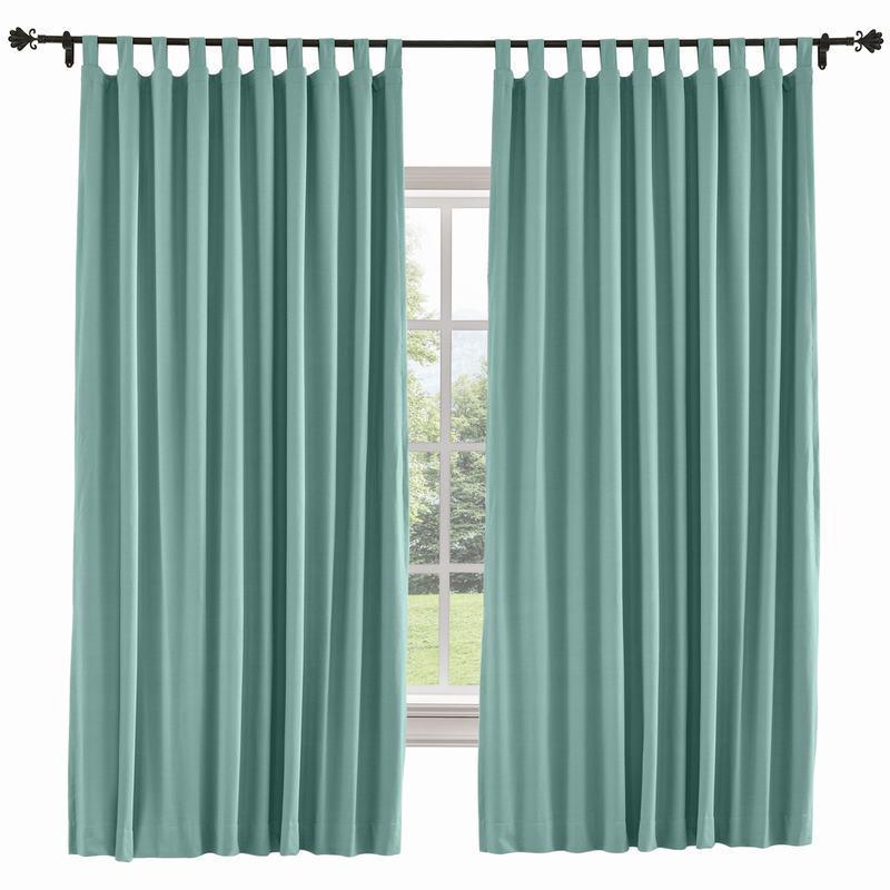 CAPRI Cotton Linen Polyester Curtain Drapery Custom