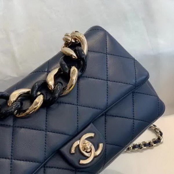 【原版皮】香奈儿/Chanel 亚克力手拎包，采用柔软细腻的进口小羊皮，经典菱格走线，单肩斜挎多用包，小香一直秉承简洁风格，低调奢华，也着实百搭，大号实用，小号俏皮：AS1353