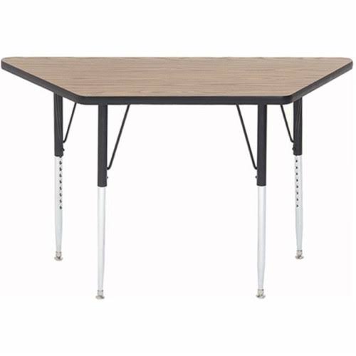 Correll A3060-TRP-16 1.25 in. High Pressure Top Activity Tables - 30 x 60 in. - Fusion Maple