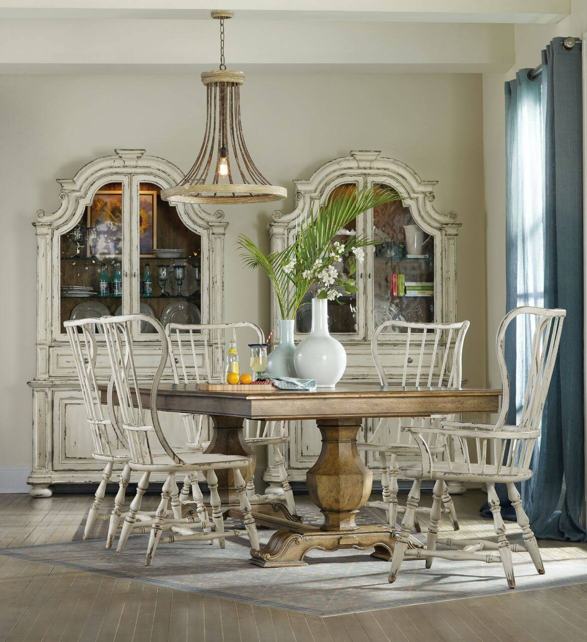 Sanctuary Spindle-Back Dining Chair by Hooker Furniture