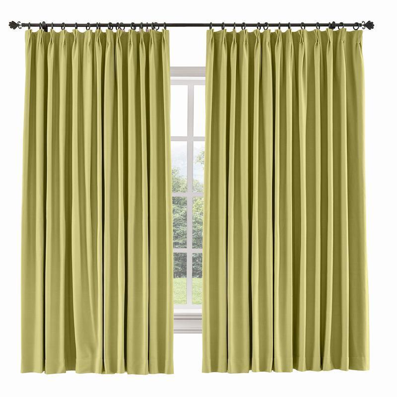 CAPRI Cotton Linen Polyester Curtain Drapery Custom