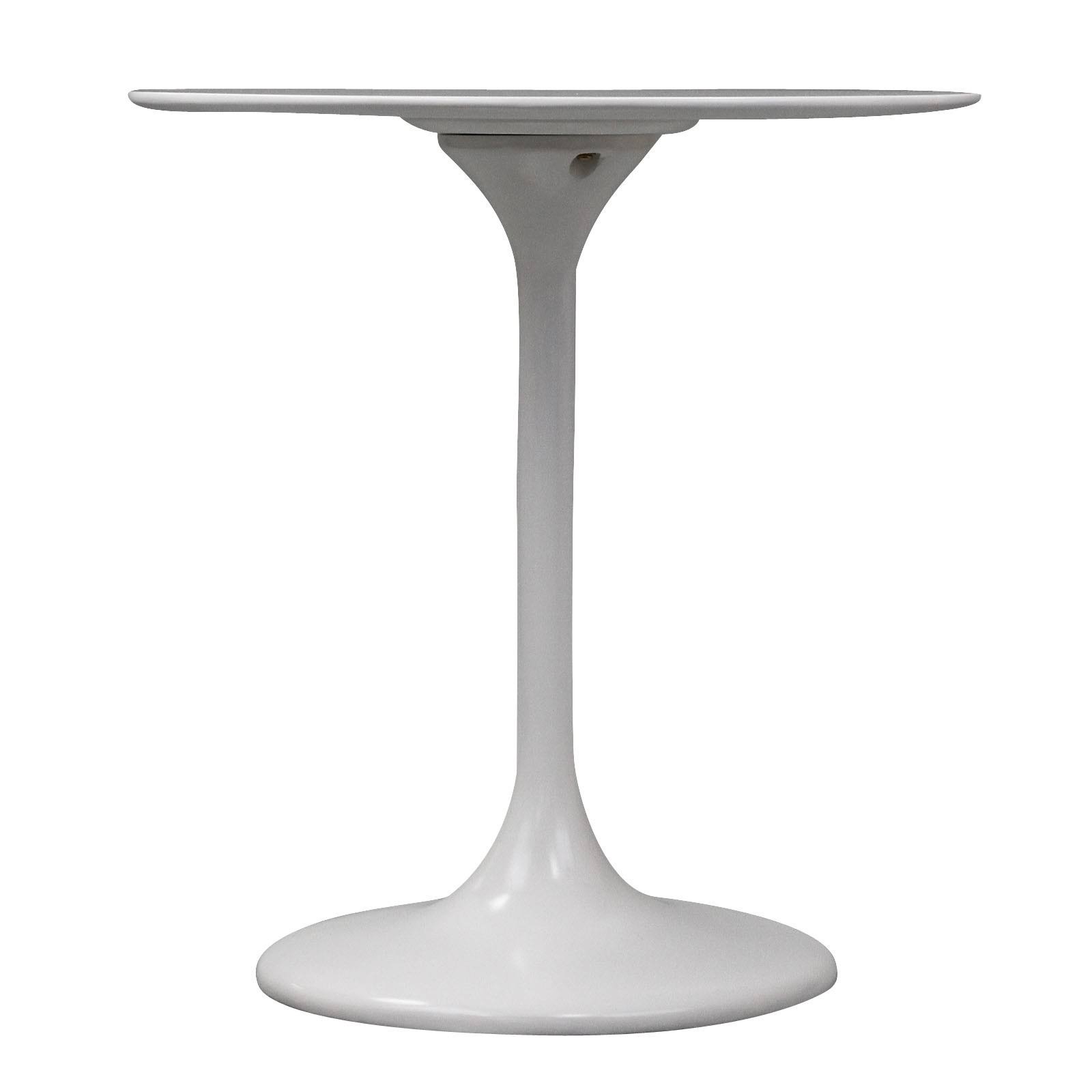 Modway Lippa 28x22 Fiberglass Dining Table White