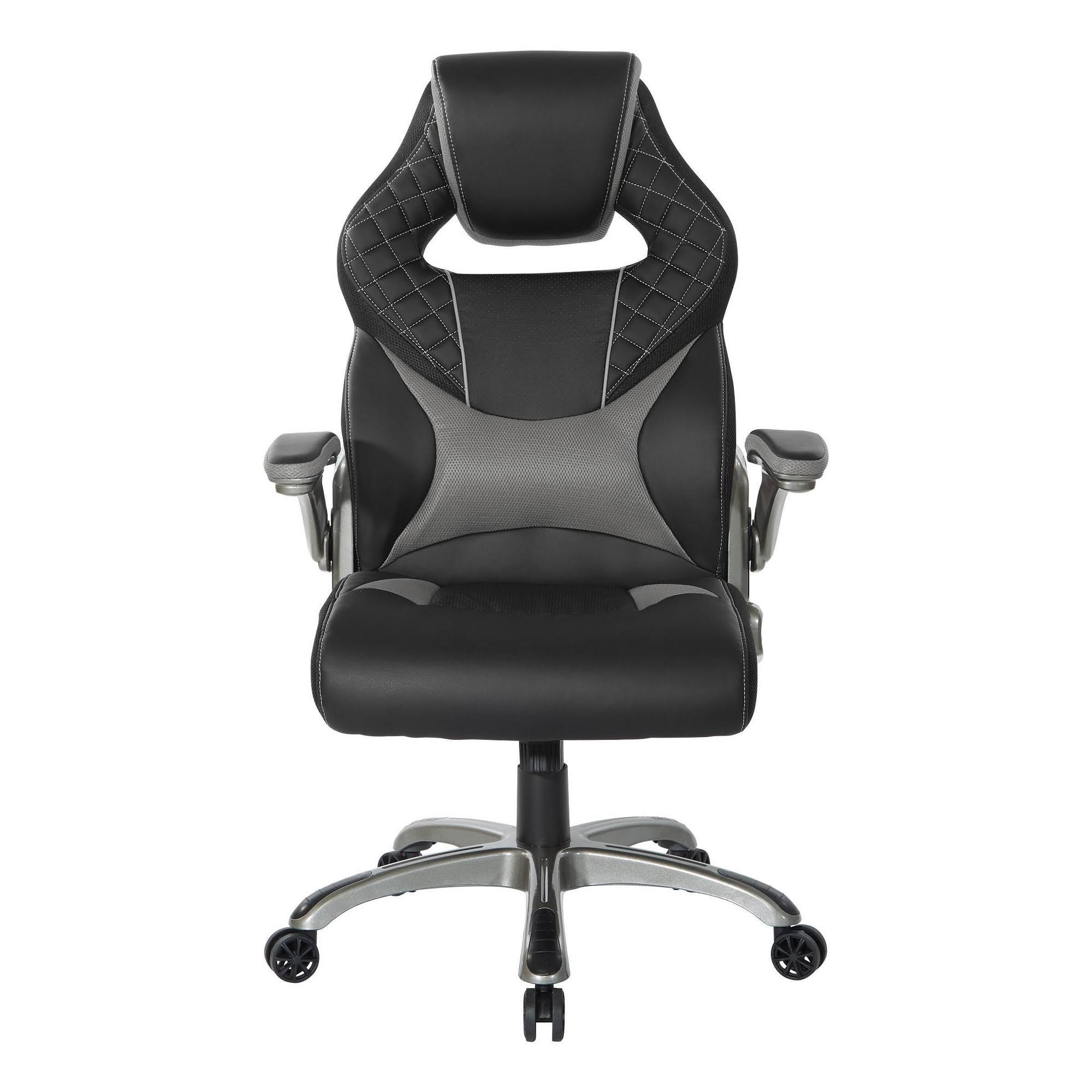 Osp Home Furnishings Oversite Gaming Chair - Grey