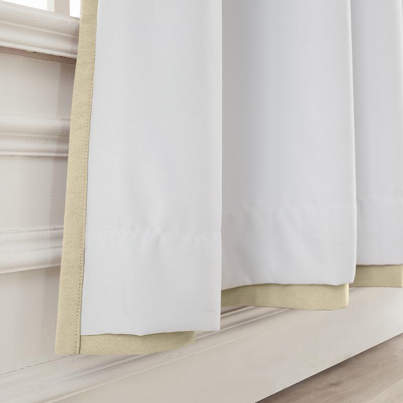 CAPRI Cotton Linen Polyester Curtain Drapery Custom
