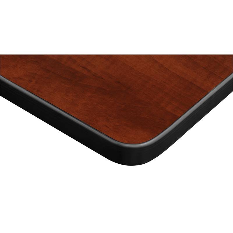 Regency 42x22 Square Laminate Table Top- Cherry/ Maple
