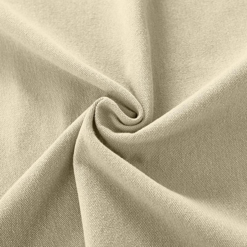CAPRI Cotton Linen Polyester Curtain Drapery Custom