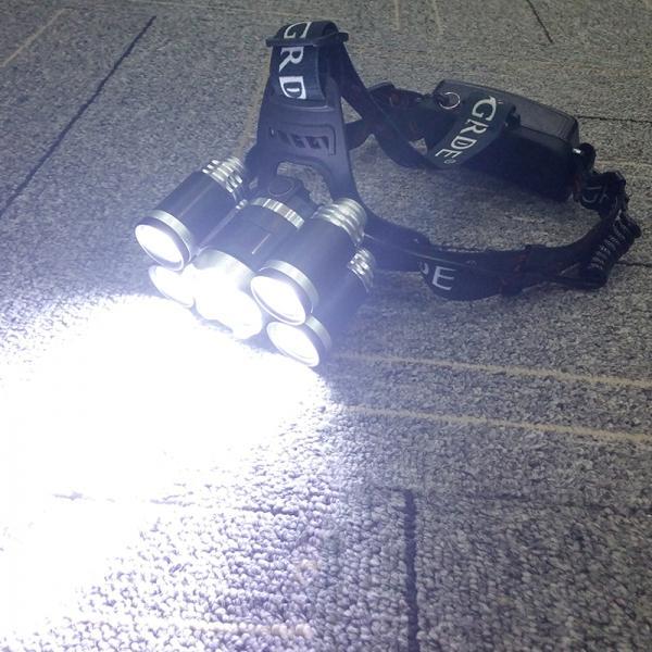 LED Headlight Rechargeable Waterproof Powerful Searchlight