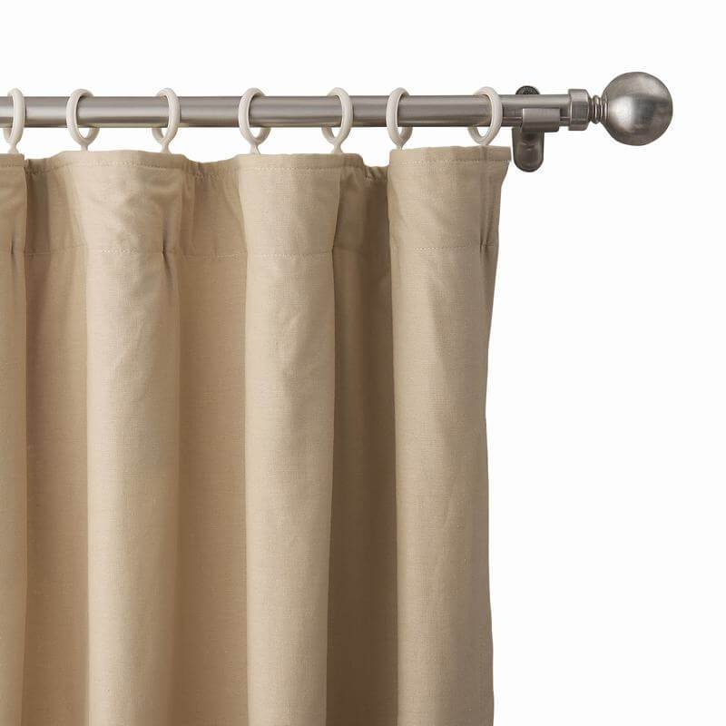 LIZ Polyester Linen Curtain Drapery Custom