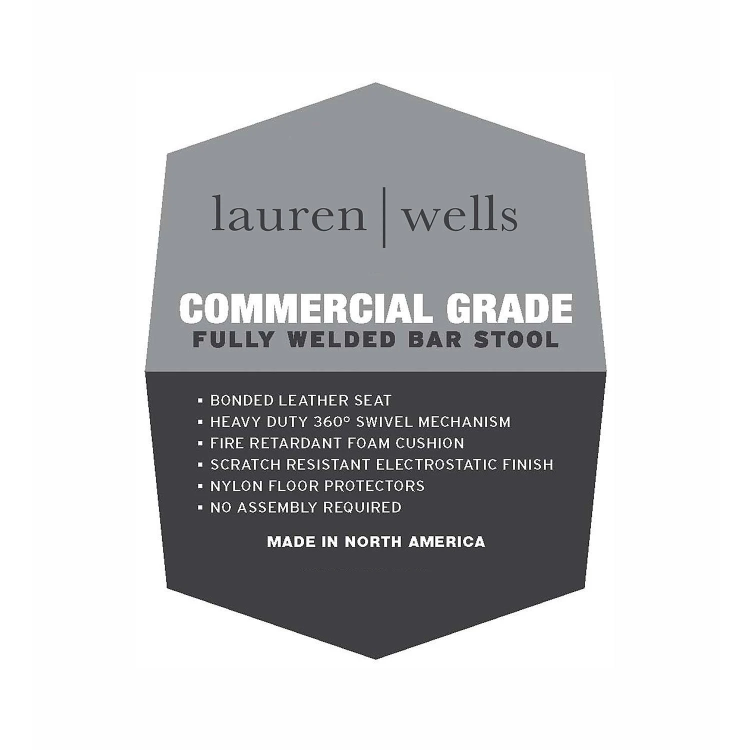 Steve Silver Barbara Jumbo Swivel Bar Chair with Armrest