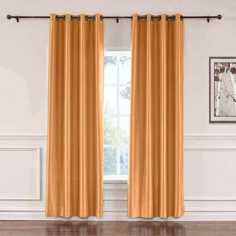 CUSTOM Lao Hang Zhou Copper Polyester Cotton Thermal Insulated Curtain