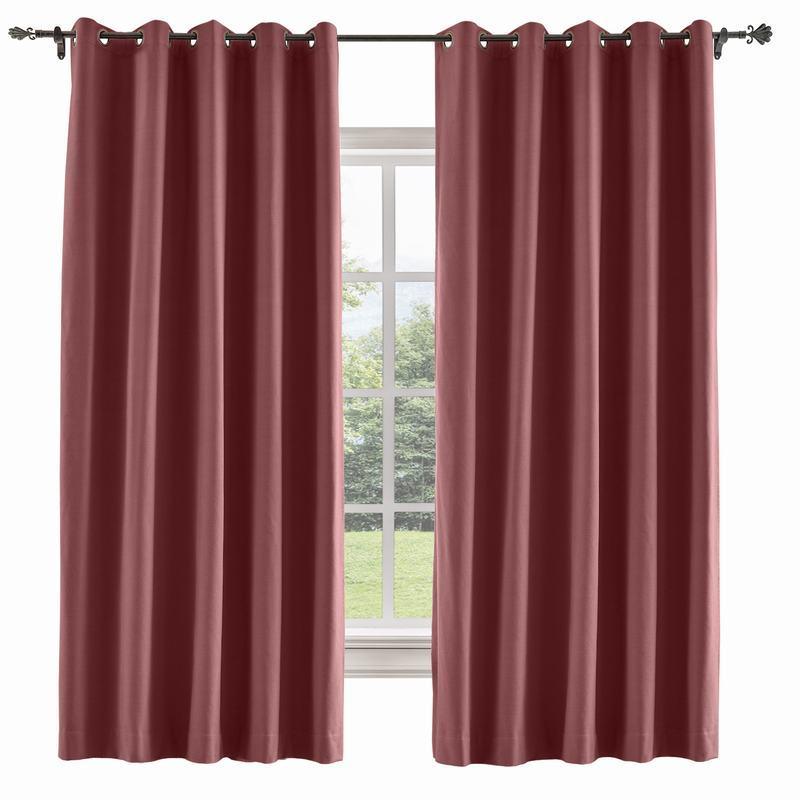 CAPRI Cotton Linen Polyester Curtain Drapery Custom