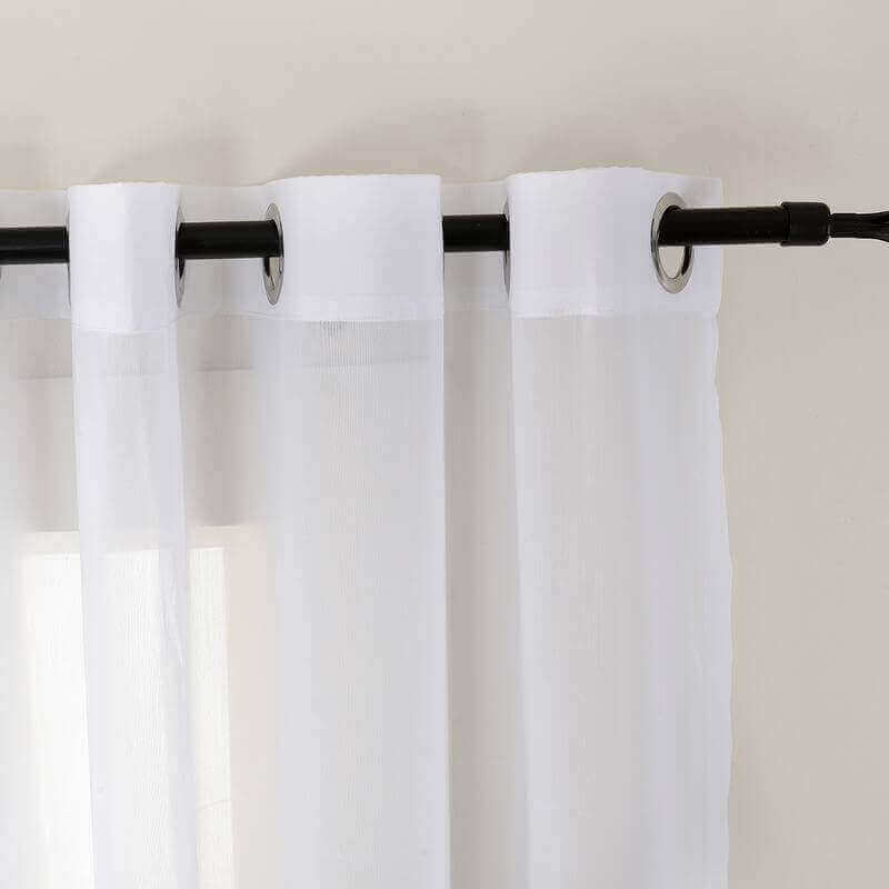 CUSTOM Hanna Pink Gradient Ombre Sheer Curtain Tulle Gradual Drapery