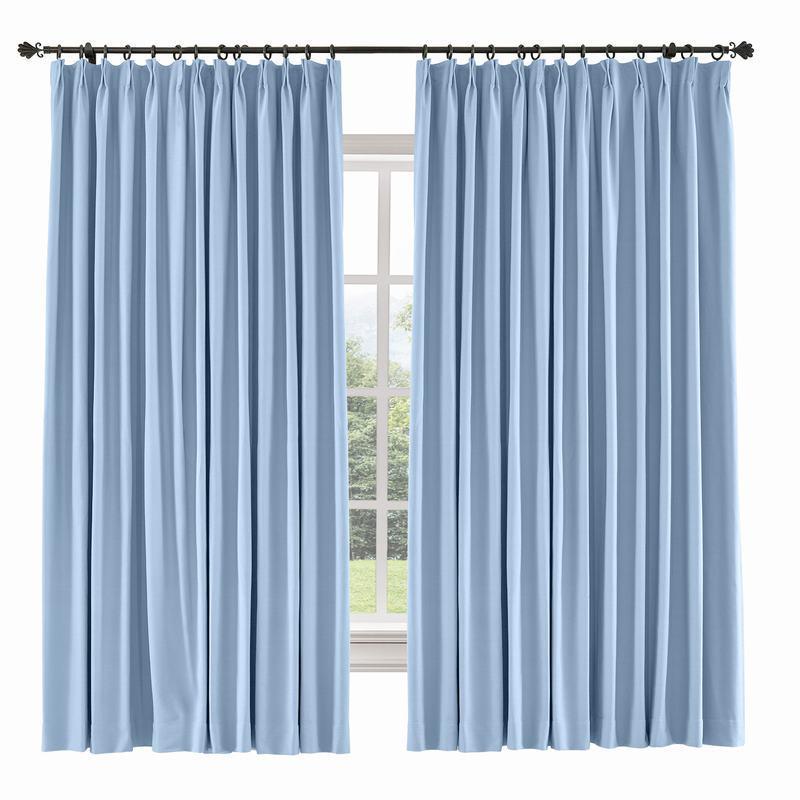 CAPRI Cotton Linen Polyester Curtain Drapery Custom