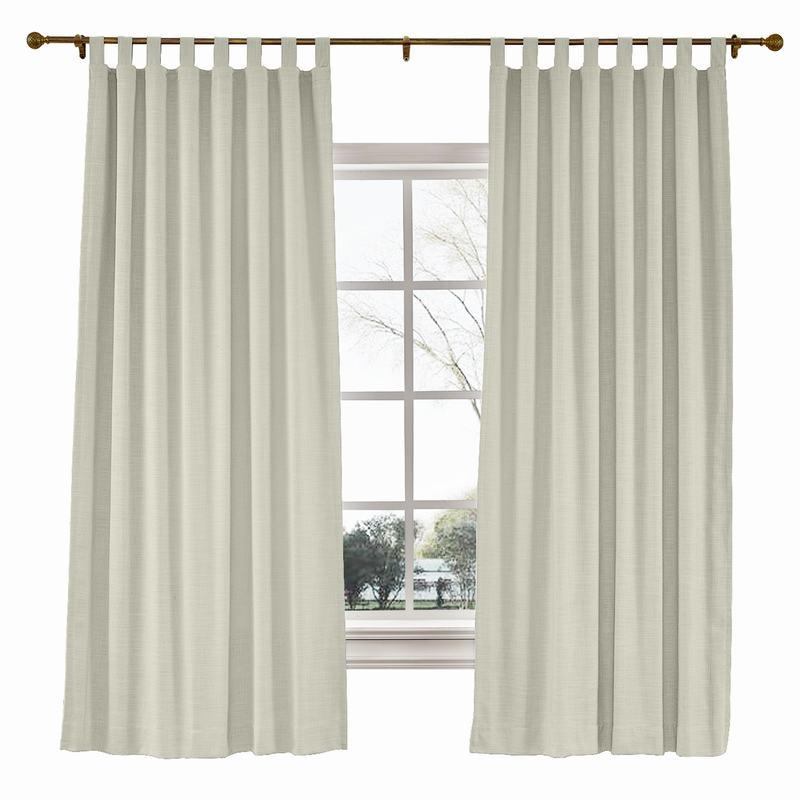 LIZ Polyester Linen Curtain Drapery Custom