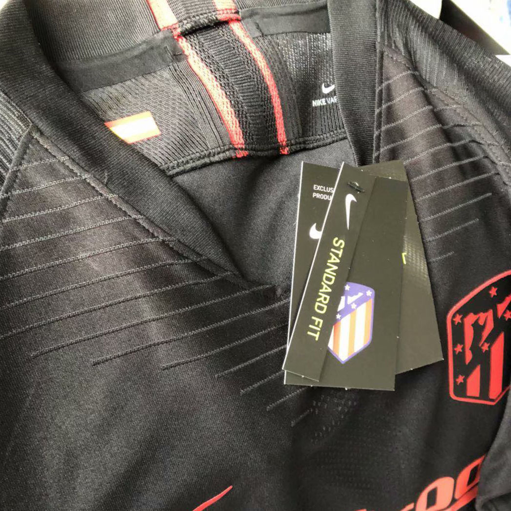 2019/20 AT Mdarid Black Player Version Soccer Jersey