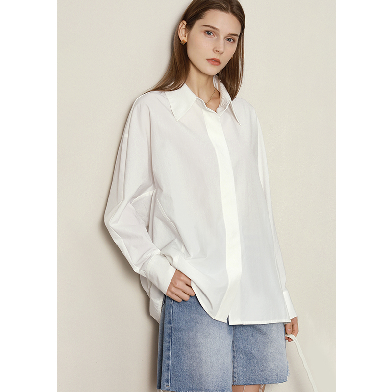 kucun weight Amii Minimalism Women Shirts Office Lady Blouse For Women Loose Solid Elegant Blusas Ladies Clothing Casual Female Tops 12230012
