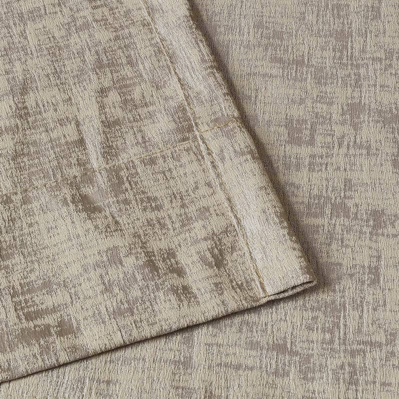 Woodgrain Polyester Jacquard Grommet Diamond Soft Panel Curtain Drape Sander