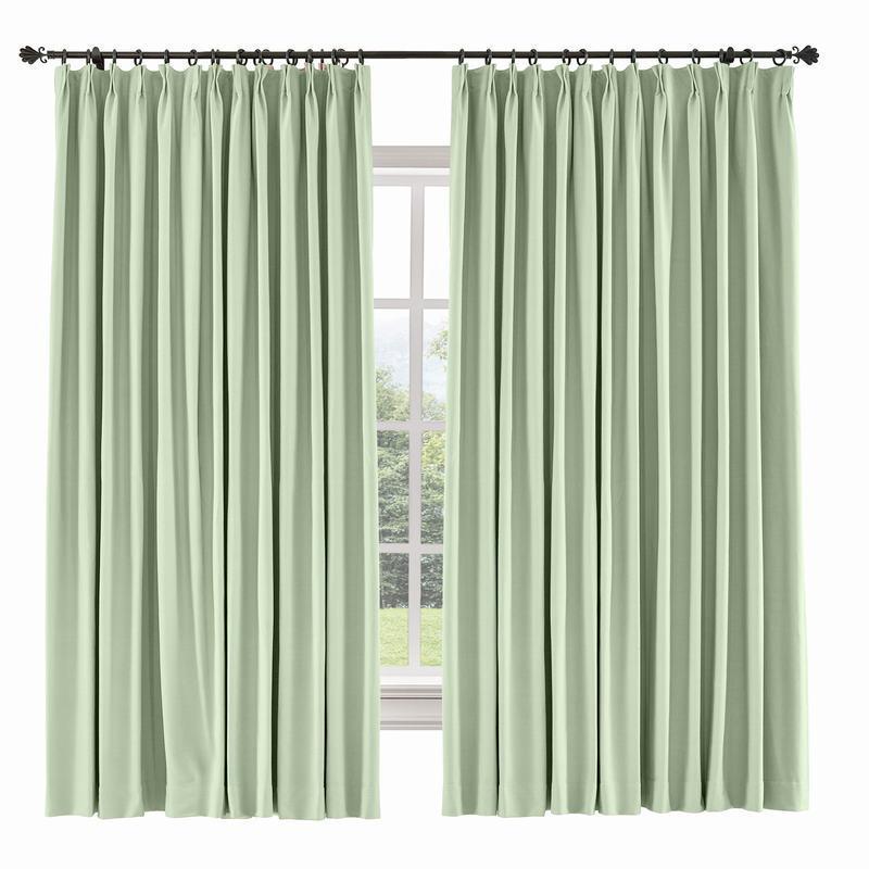 CAPRI Cotton Linen Polyester Curtain Drapery Custom