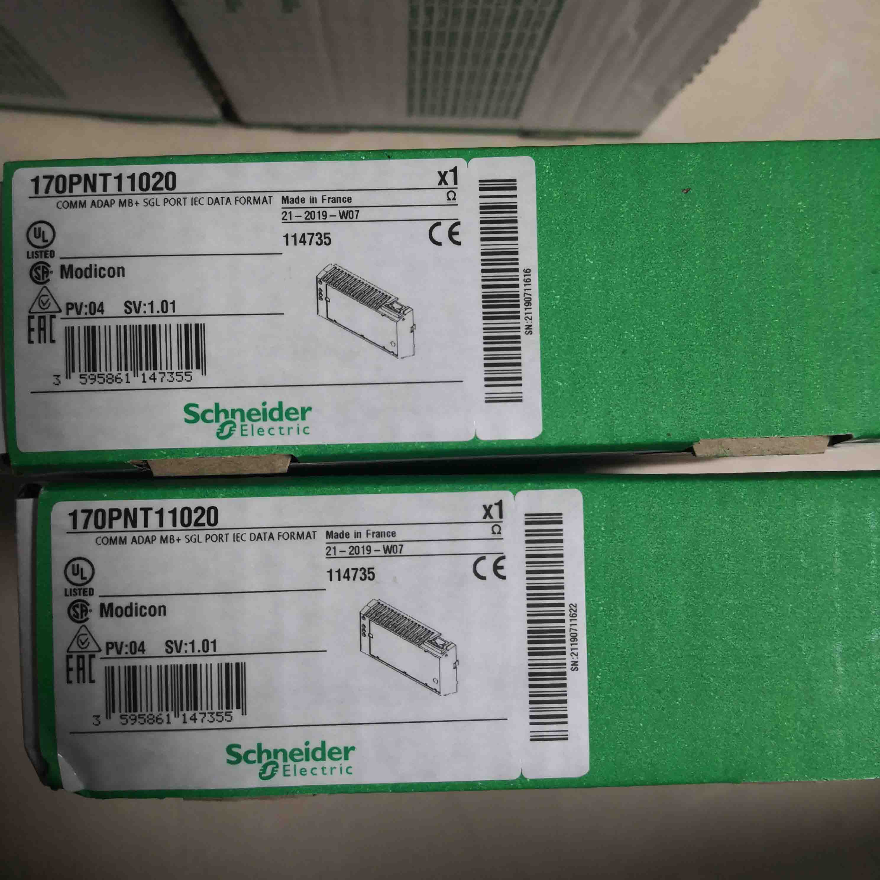 170PNT11020 Schneider Modicon Momentum Brandy Original Factory Sealed New