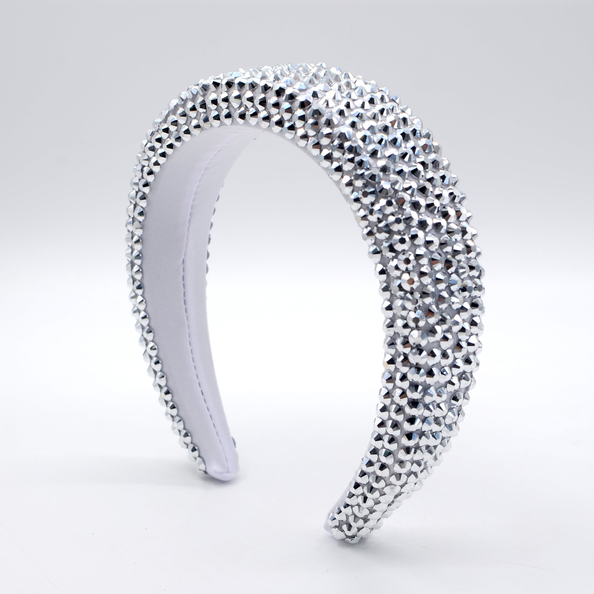 跨境欧美热卖巴洛克发箍头箍韩国满钻海绵带钻韩版宽边水钻发箍