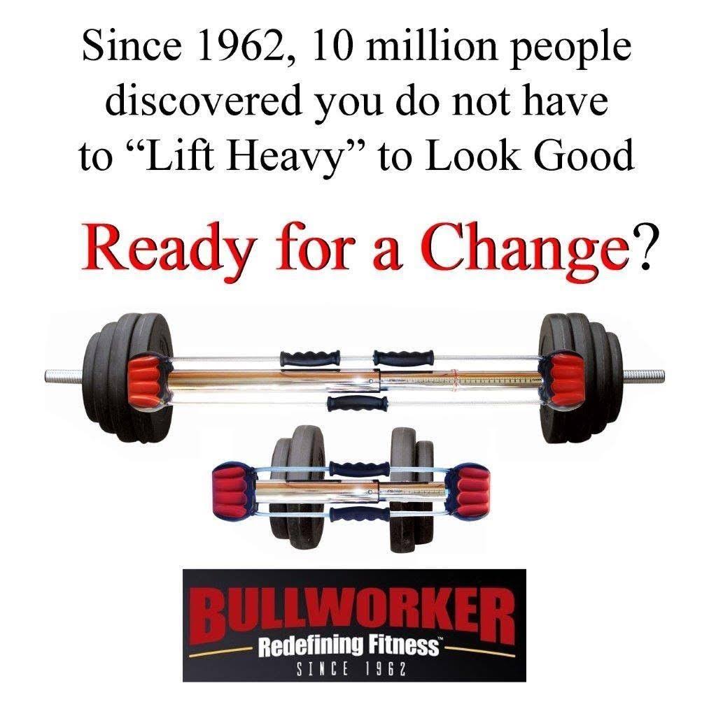 Bullworker 36x22 Bow Classic -Full Body workout- Portable Home Gym Isometric Exercise Equipment for Fast Strength Training gains