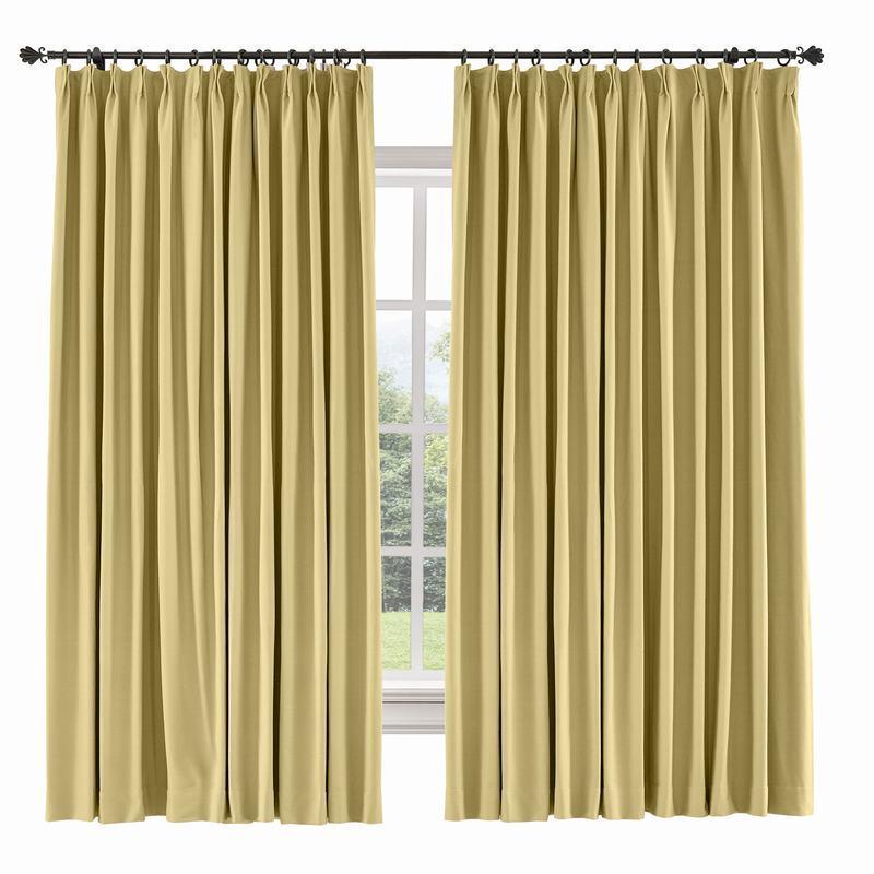 CAPRI Cotton Linen Polyester Curtain Drapery Custom