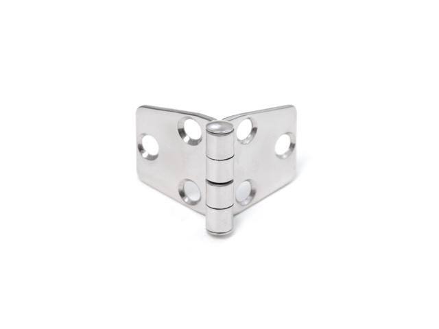 Red Hound Auto Boat RV Door Hinges Polished Stainless Steel Marine Grade for Cabinets Hatches 3 x 1.5 Inches Set of 16