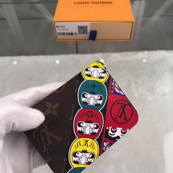 【原版皮】路易威登/LV 拉链零钱包，取材Monogram帆布，借鉴山本宽斋的艺术特色，缤纷展现歌舞伎，脸谱元素，外形小巧且极为实用，款号：M67250