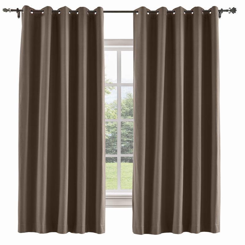 CAPRI Cotton Linen Polyester Curtain Drapery Custom