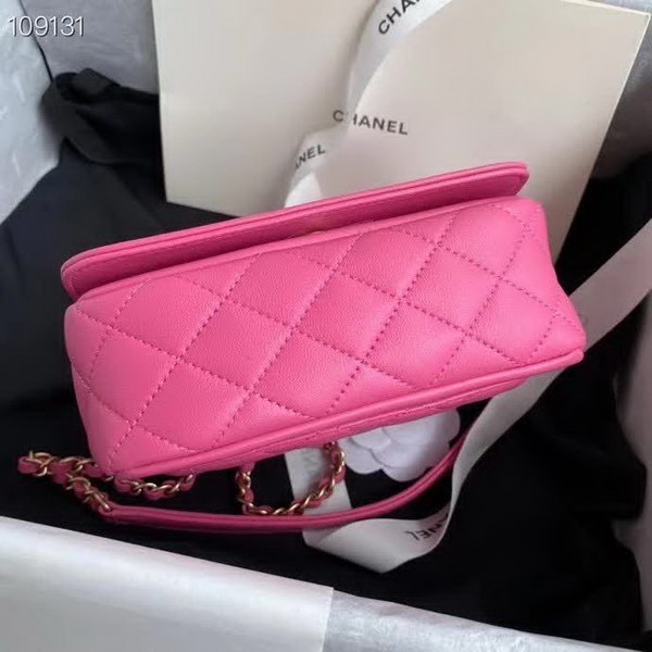 【原版皮】香奈儿/Chanel 手工系列肩背包，各种元素铆钉镶嵌成的双C标志，选用细腻羊皮，内里质感金属牛皮