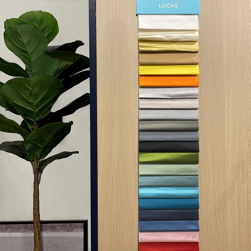 LUCAS Polyester Cotton Silk Fabric Swatch Refundable Order Amount Over $399