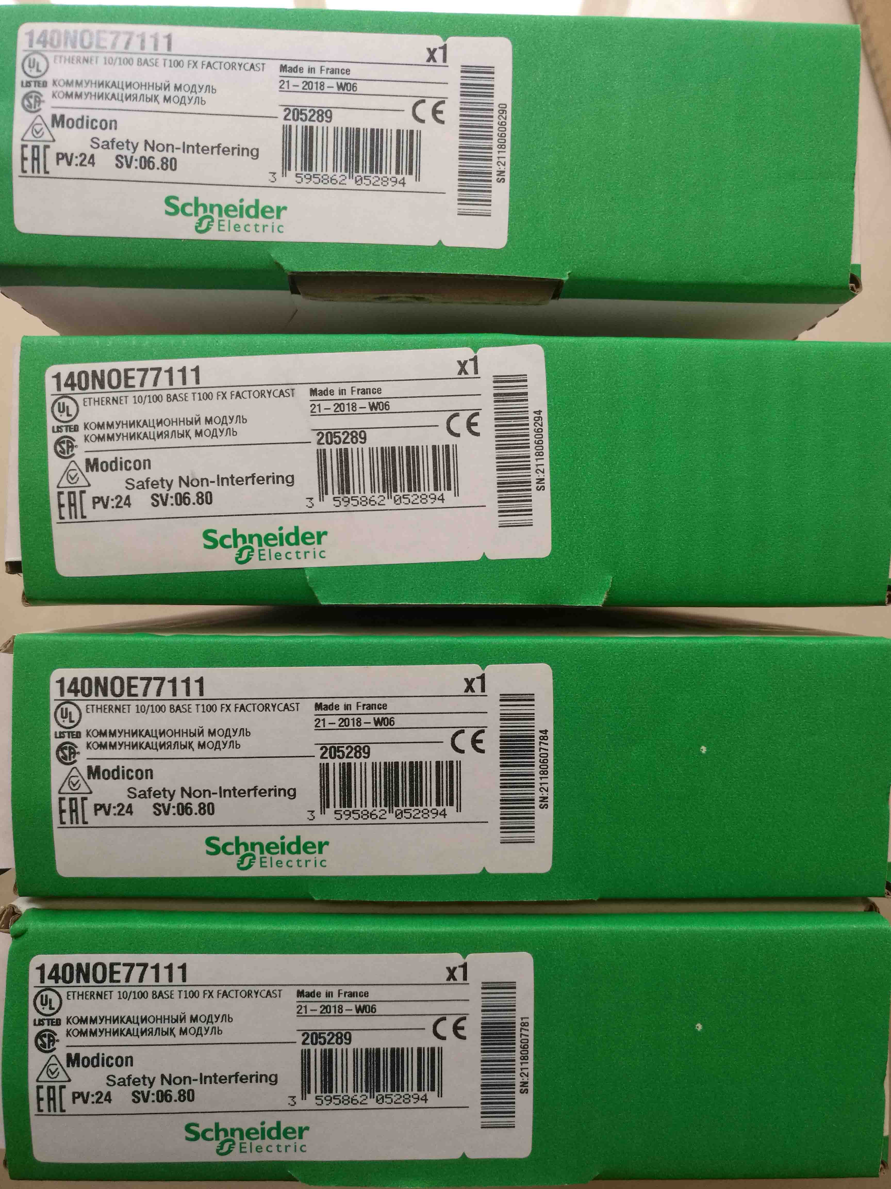 140NOE77111 Schneider TCP/IP module Original Factory Sealed New