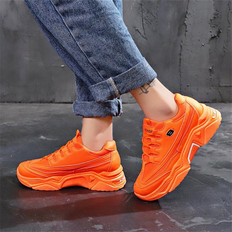 Women's Fashion Breathable Mesh Platform Sneakers