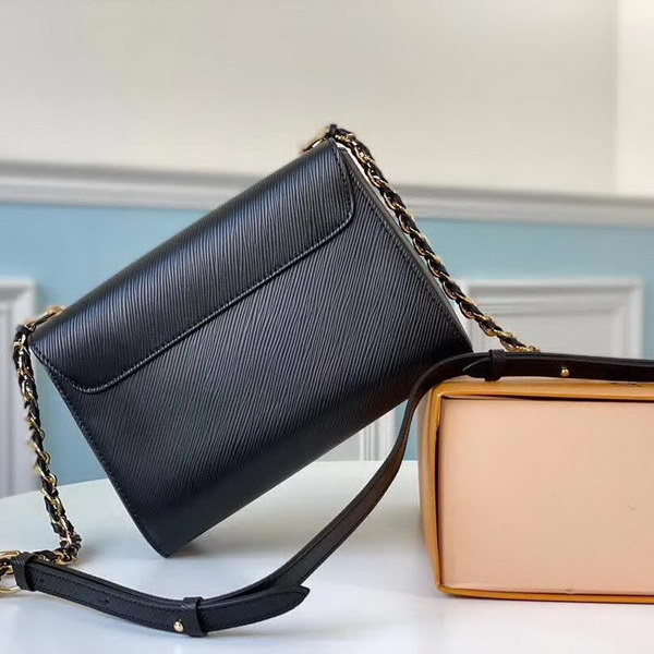 【原版皮】路易威登/LV Twist 手袋，采用简约纯色渲染标志性Epi皮革，再以哑光金属件释放前卫张力，小巧构型搭配波浪底部设计，暗藏充裕容量玄机，款号：M50282