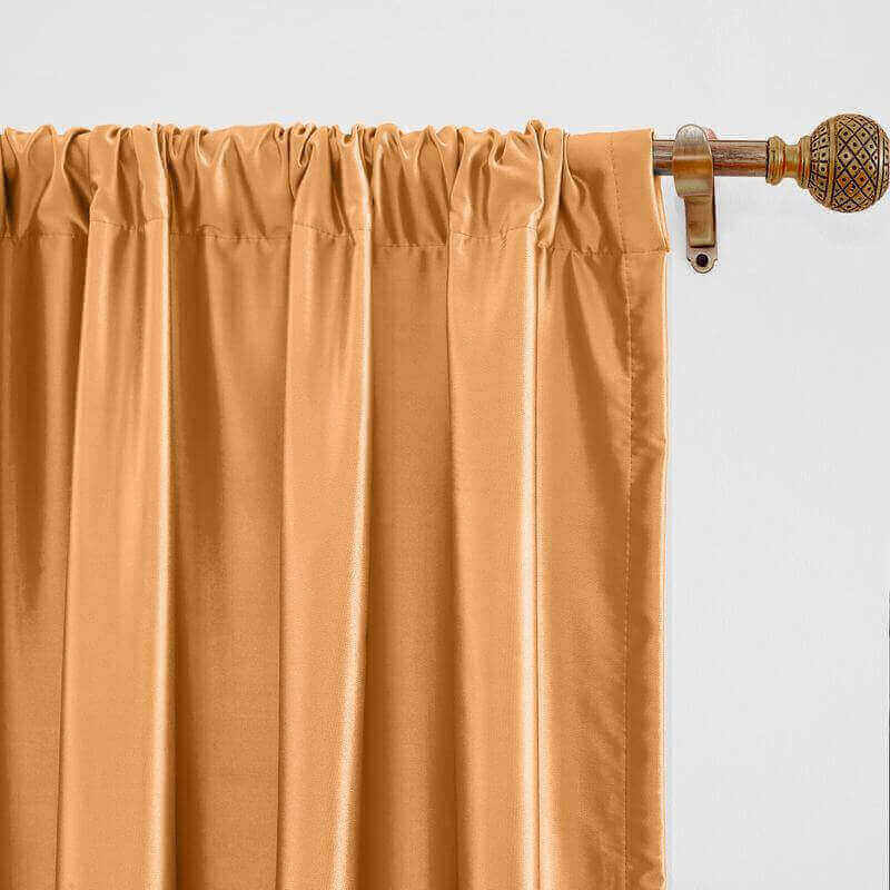 CUSTOM Lao Hang Zhou Copper Polyester Cotton Thermal Insulated Curtain
