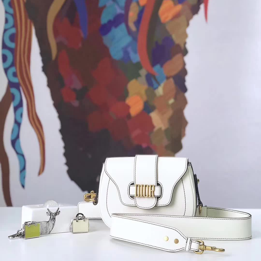 【原版皮】迪奥/Dior 肩背包，选用小牛皮裁制而成，饰以品牌标识字母锁扣，设计得比其它包更有特色一点，真的特别好看，款号：M6501