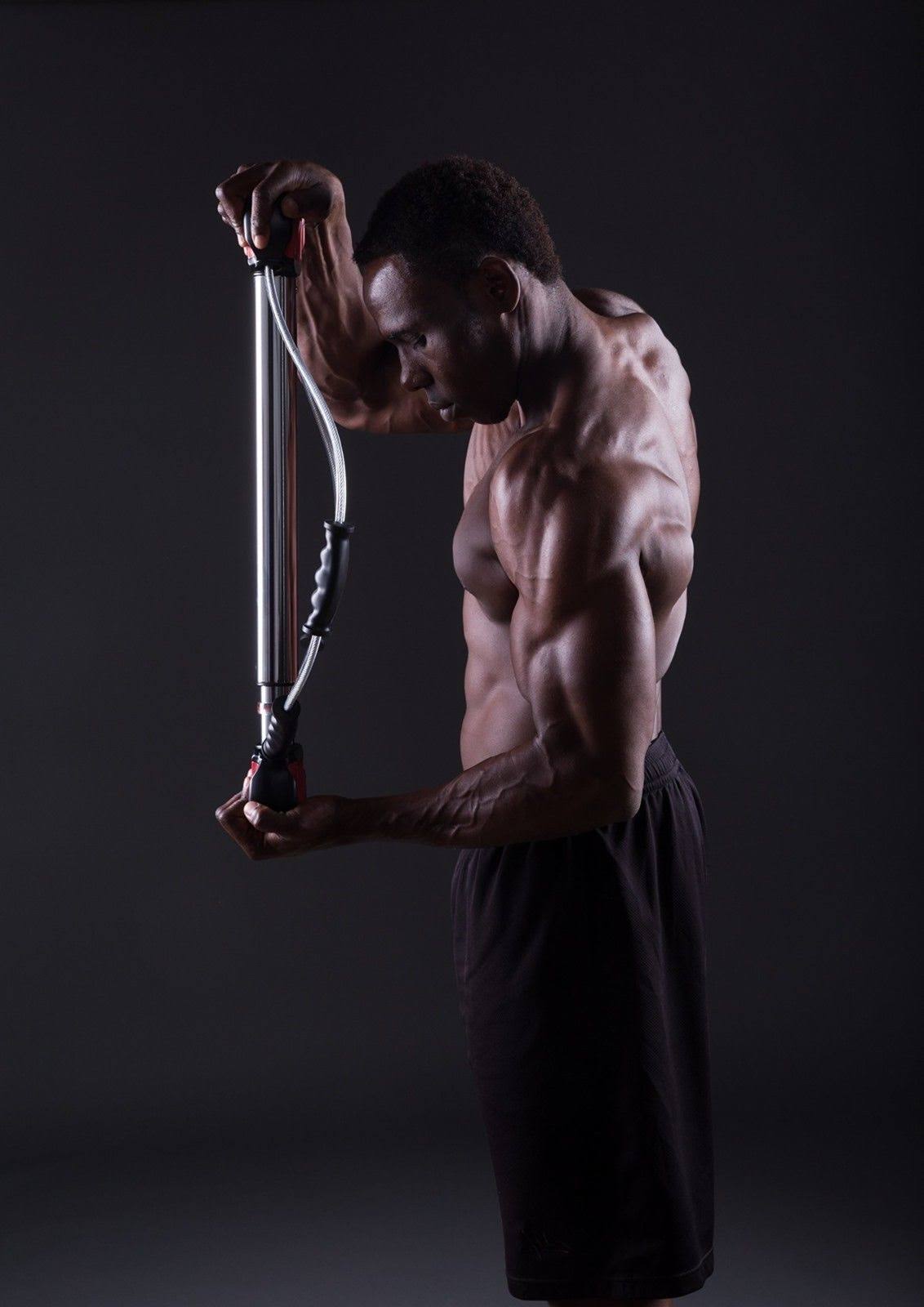 Bullworker 36x22 Bow Classic -Full Body workout- Portable Home Gym Isometric Exercise Equipment for Fast Strength Training gains