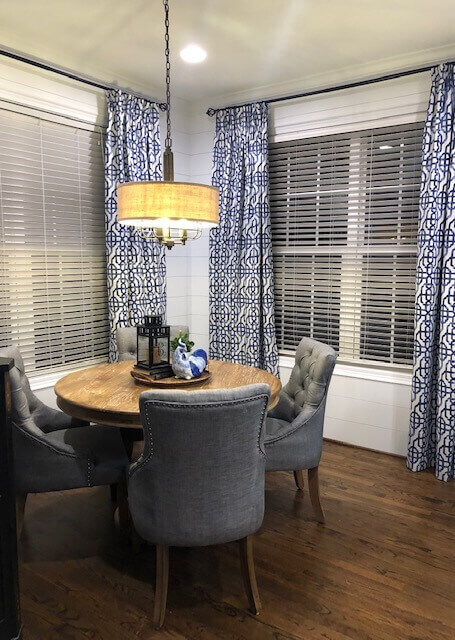 Trellis Window Curtain Pinch Pleated Lattice Drapery Panel With Blackout Lining BQ66260