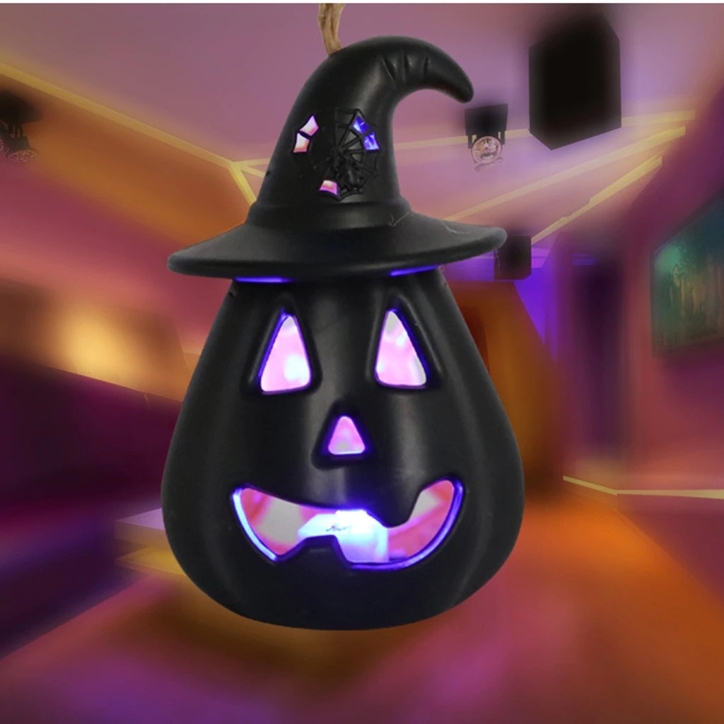 Halloween Pumpkin Lights Battery Power Pumpkin Portable Lantern Decoration Party