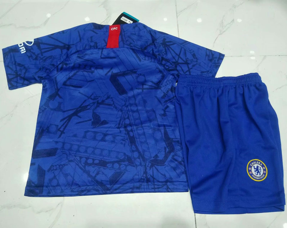 2019/20 Chelsea Home Blue Kids Soccer Jersey