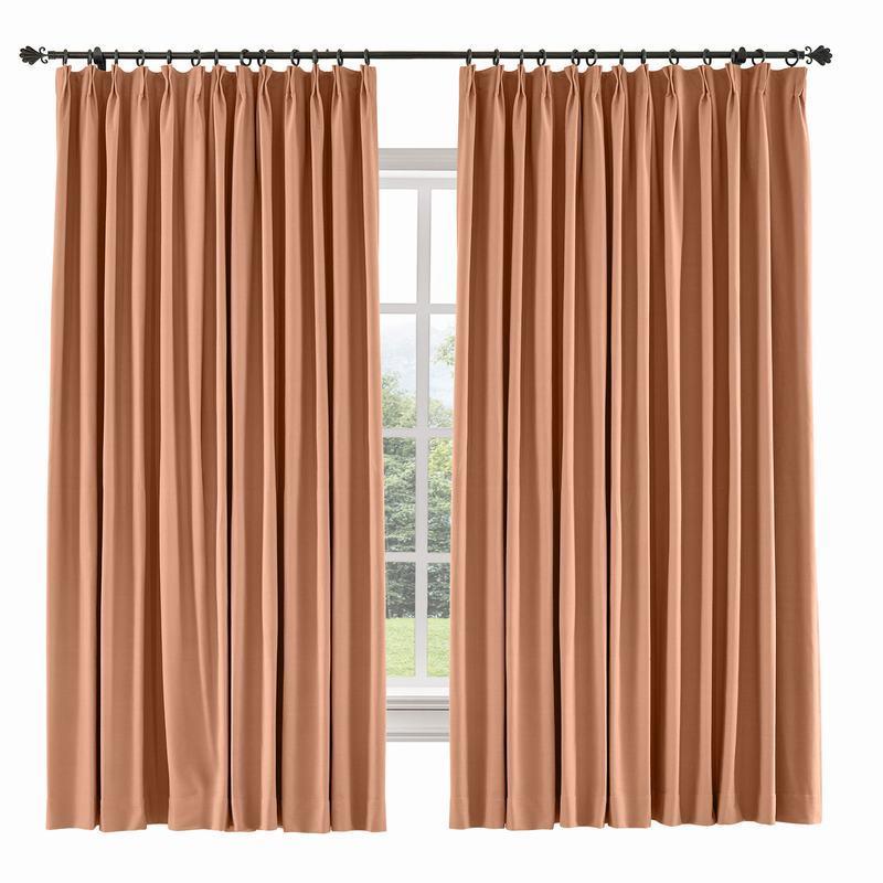 CAPRI Cotton Linen Polyester Curtain Drapery Custom