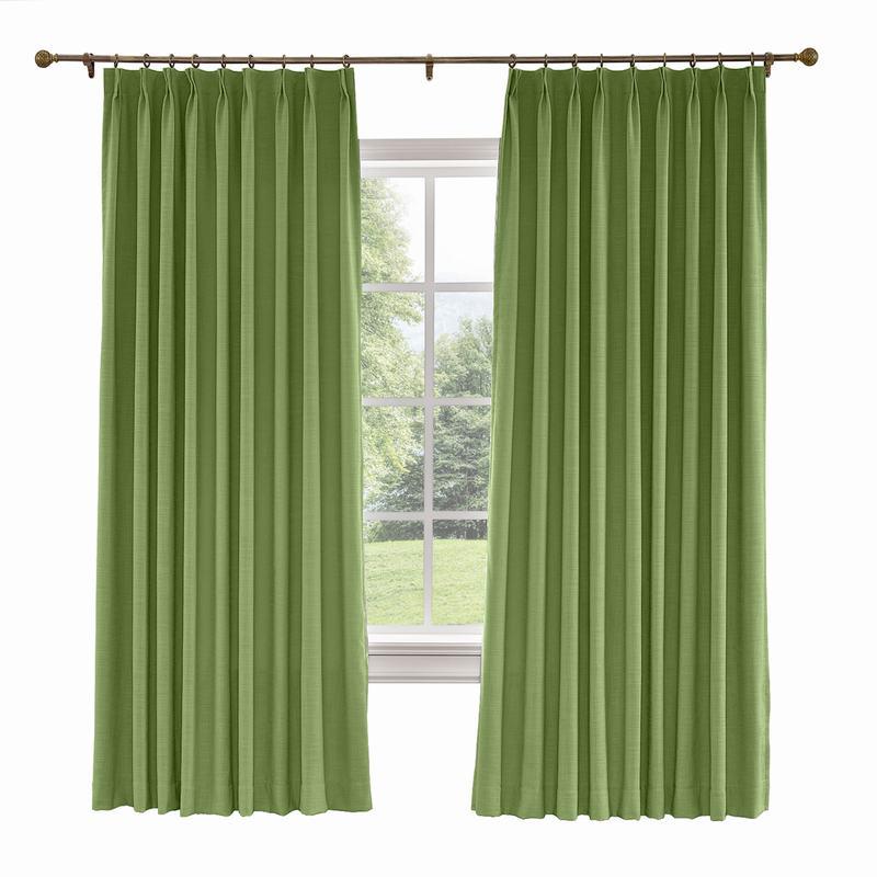 LIZ Polyester Linen Curtain Drapery Custom