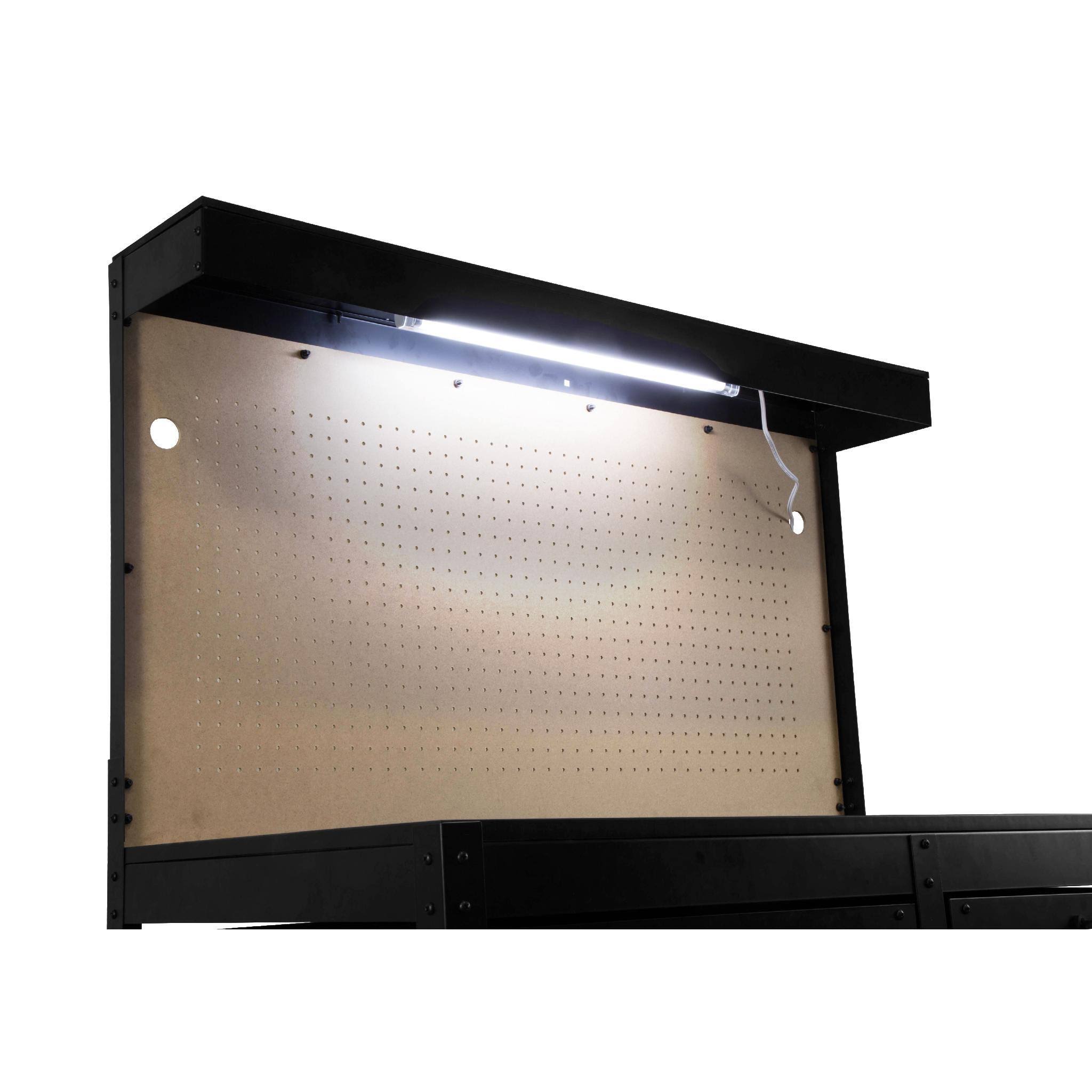 Wen WB4723 48 inch Workbench with Power Outlets and Light