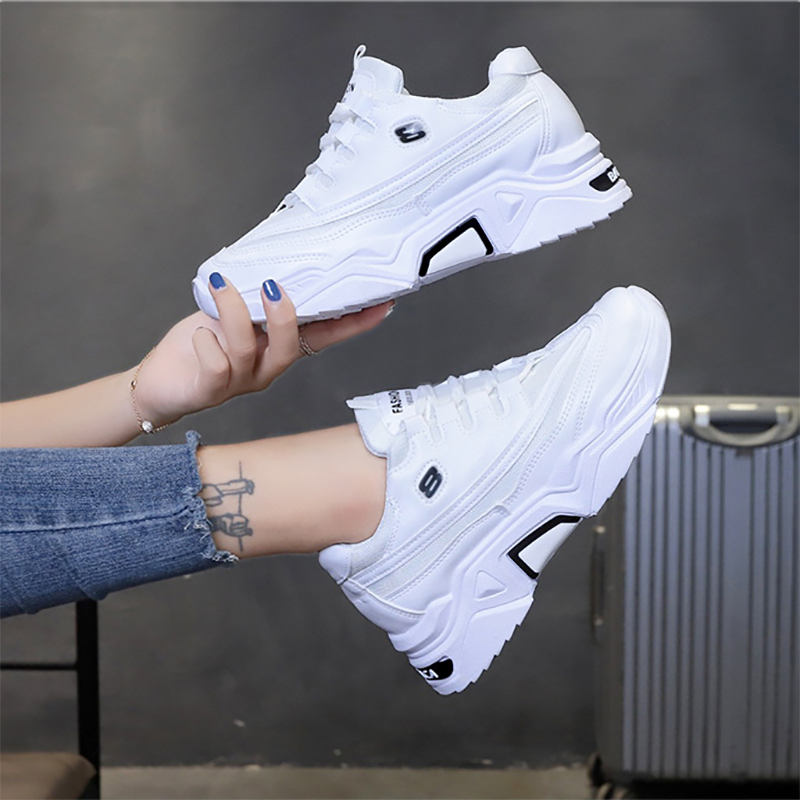 Women's Fashion Breathable Mesh Platform Sneakers