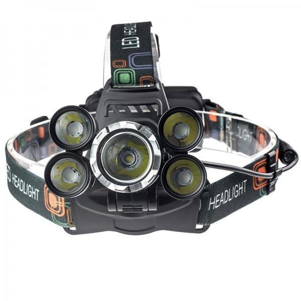LED Headlight Rechargeable Waterproof Powerful Searchlight