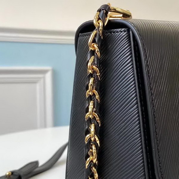 【原版皮】路易威登/LV Twist 手袋，采用简约纯色渲染标志性Epi皮革，再以哑光金属件释放前卫张力，小巧构型搭配波浪底部设计，暗藏充裕容量玄机，款号：M50282