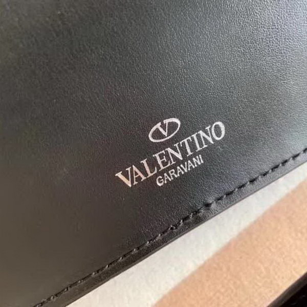 【原版皮】华伦天奴/Valentino 腰包，采用进口南非皮精心裁制而成，涂鸦大logo，简易设计，容量大，男生女生都可以用哦，款号：0056