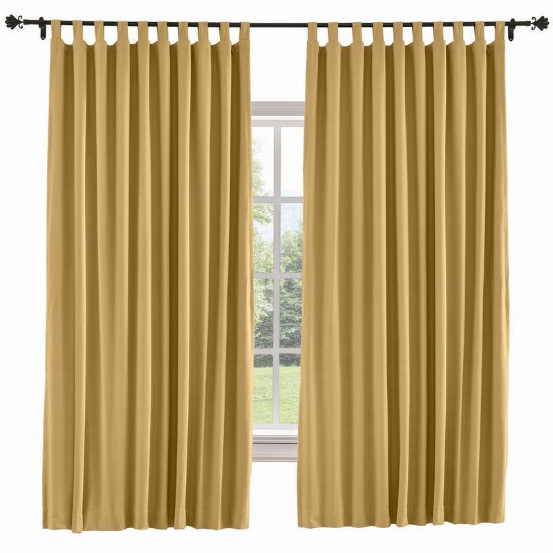 CAPRI Cotton Linen Polyester Curtain Drapery Custom