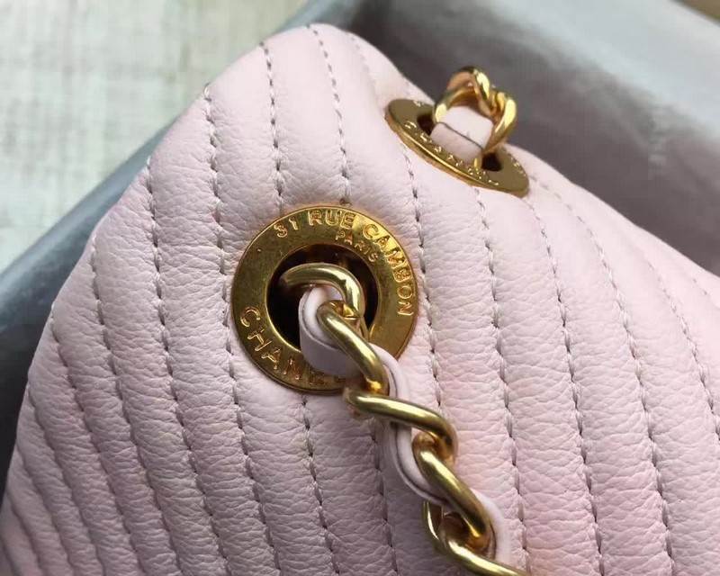 high quality handbag 119019 genuine leather flap bag 1112